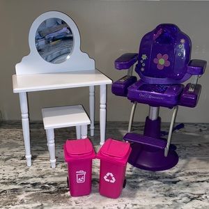 American girl sized doll furniture